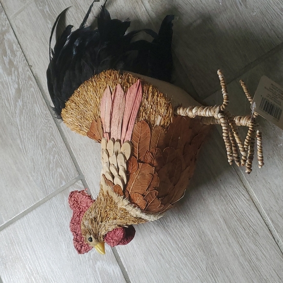 NWT Ashland 15in Decorative Farmhouse Freestanding Rooster - Picture 10 of 12